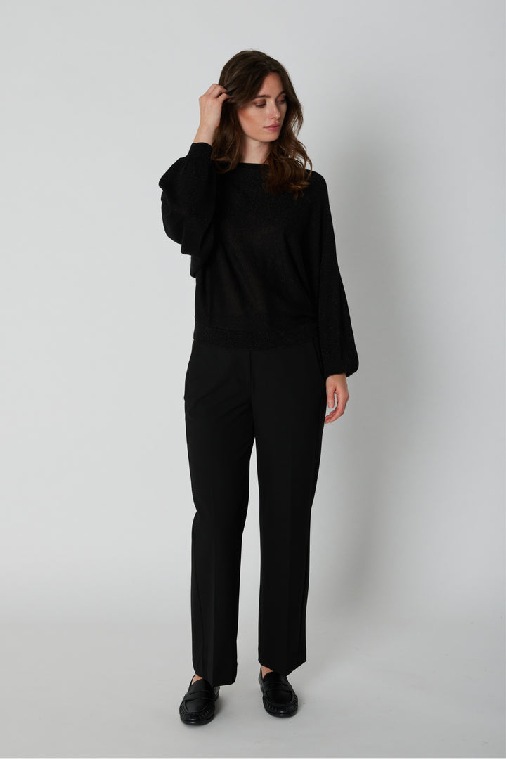 PBO PBOTago bukser TROUSERS Sort