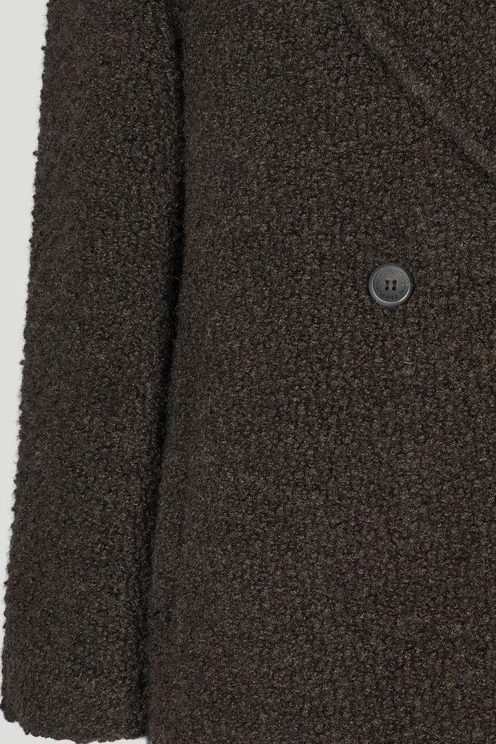 PBO PBOTeddy frakke OUTERWEAR 690 Dark brown
