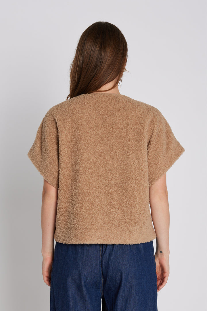 PBO PBOTeddy vest WAISTCOATS 12 Mid brown