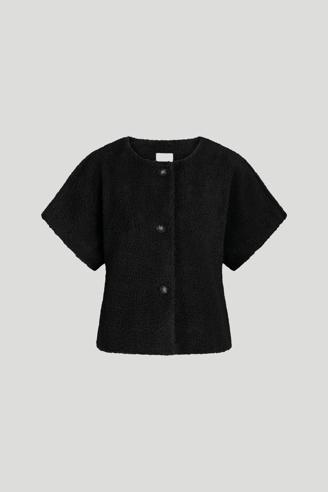 PBO PBOTeddy vest WAISTCOATS Sort