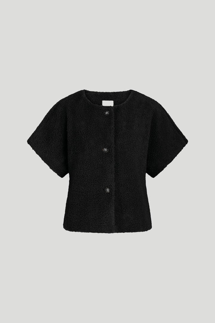 PBO PBOTeddy vest WAISTCOATS Sort