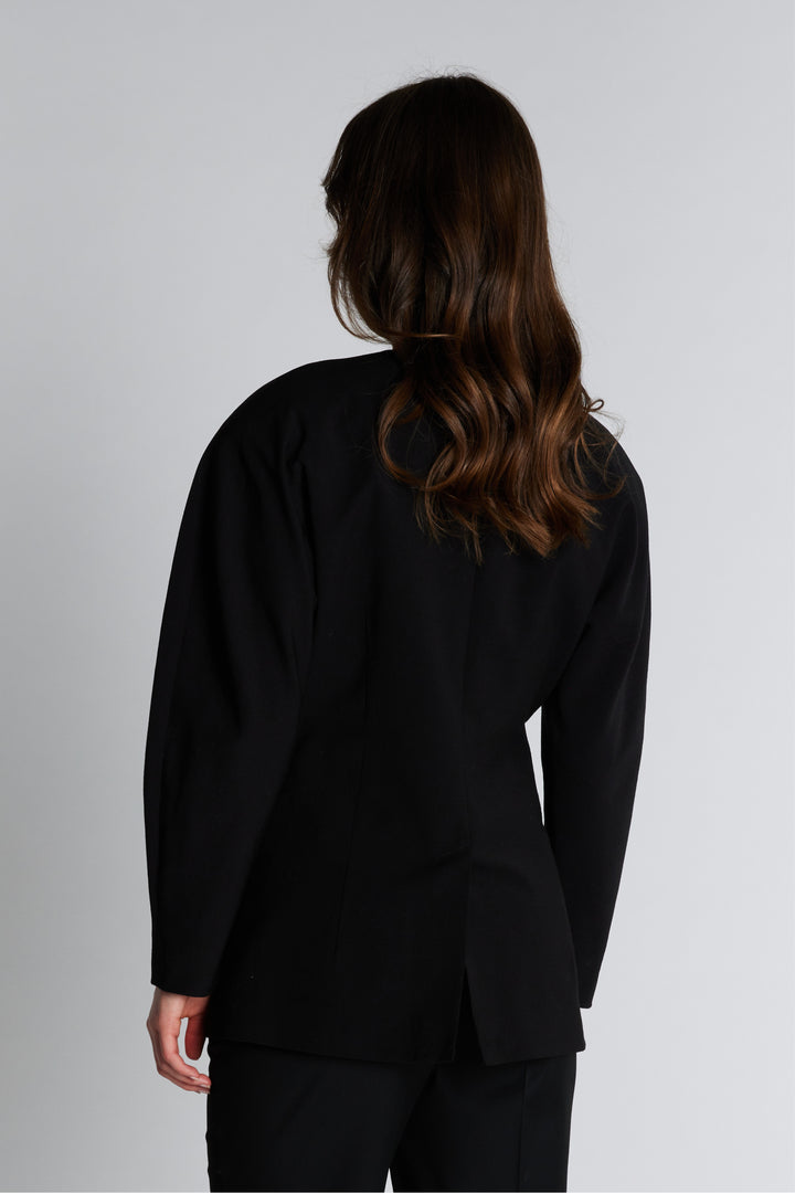 PBO PBOTenesima blazer BLAZERJACKETS Sort