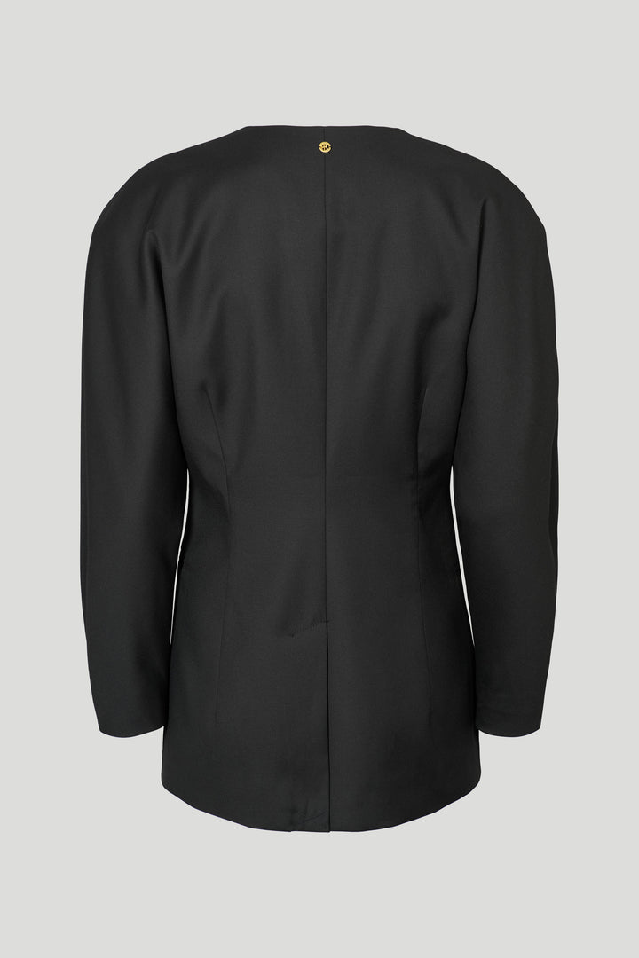 PBO PBOTenesima blazer BLAZERJACKETS Sort