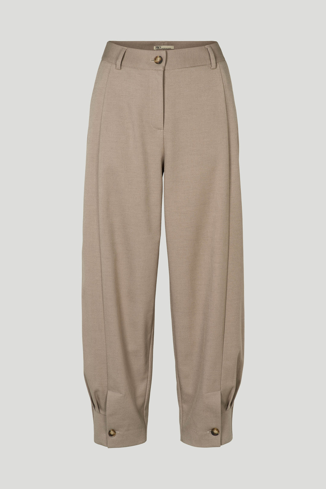 PBO PBOTesso bukser TROUSERS 55 Sand melange