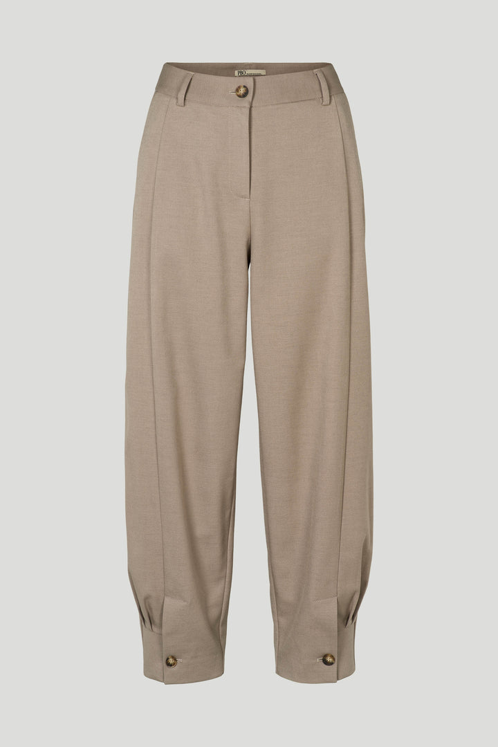 PBO PBOTesso bukser TROUSERS 55 Sand melange