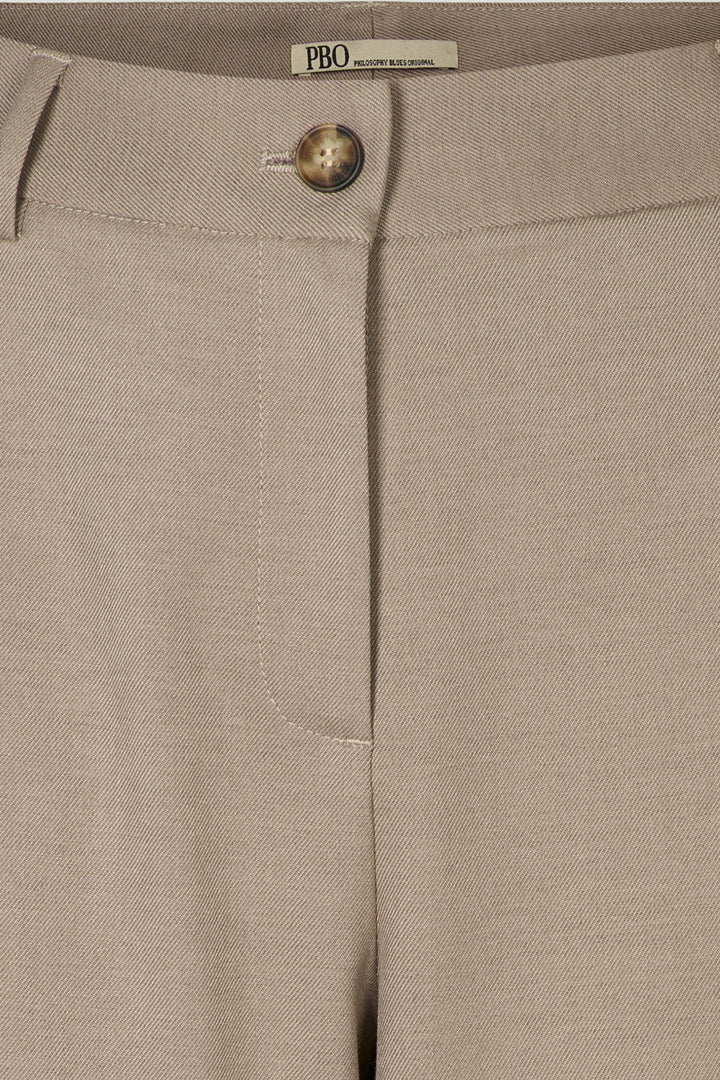 PBO PBOTesso bukser TROUSERS 55 Sand melange