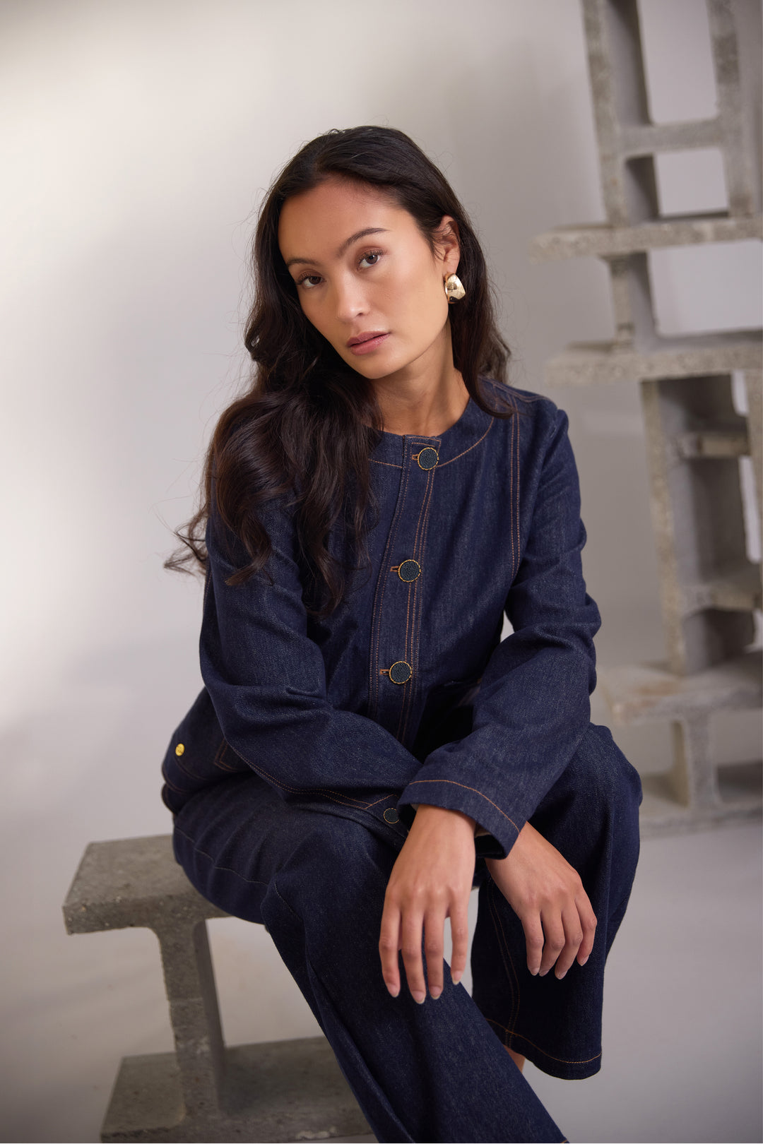 PBO PBOTexas jakke BLAZERJACKETS 253 Dark denim