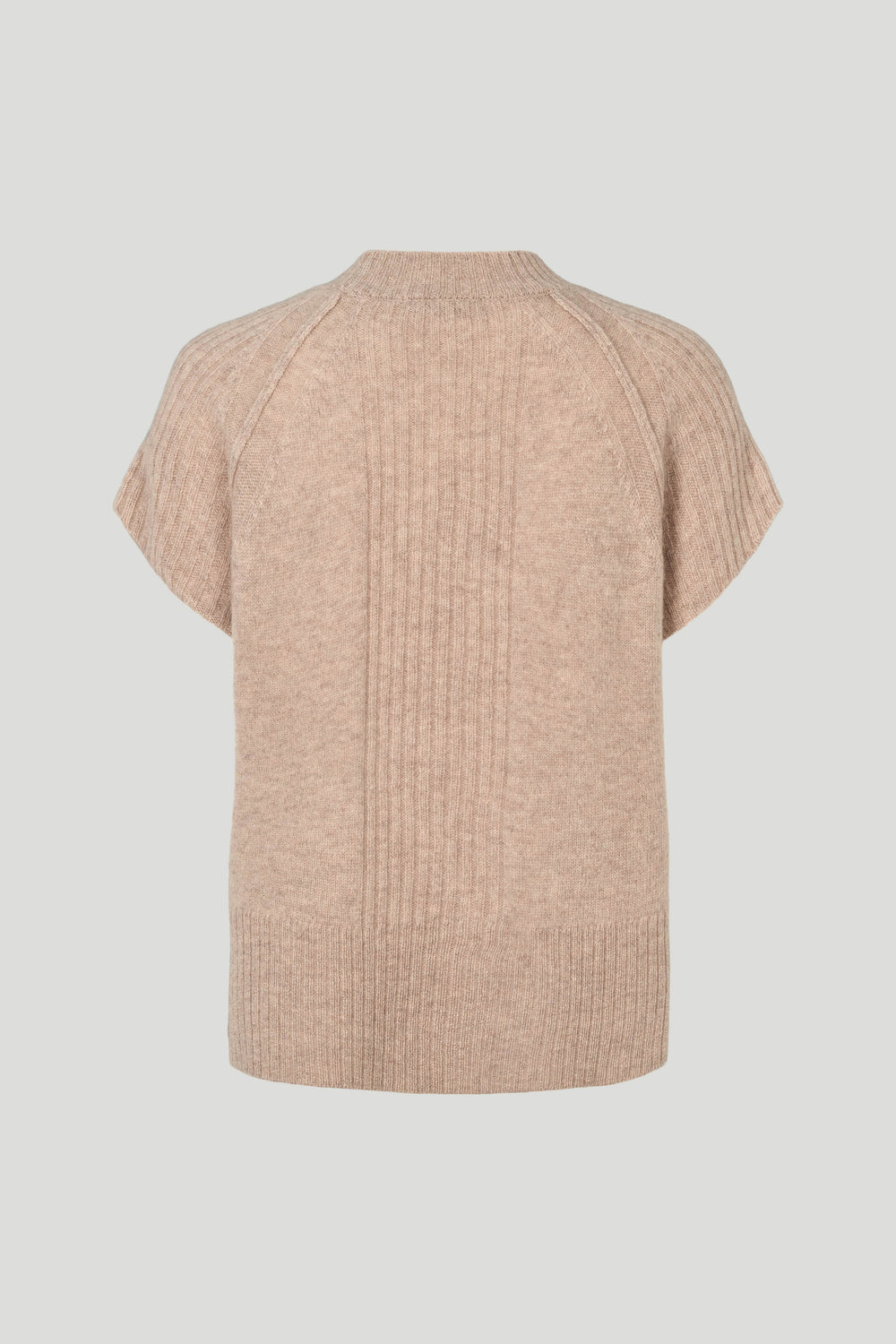 PBO PBOThonha strikvest KNITWEAR 55 Sand melange