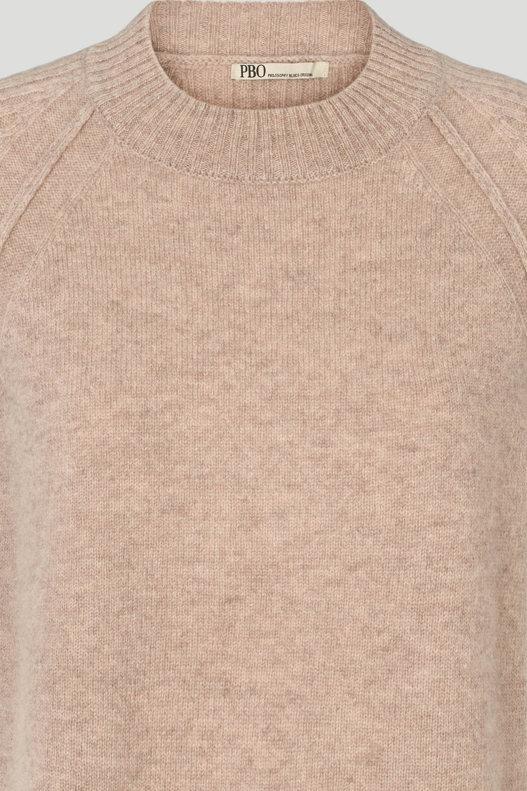 PBO PBOThonha strikvest KNITWEAR 55 Sand melange