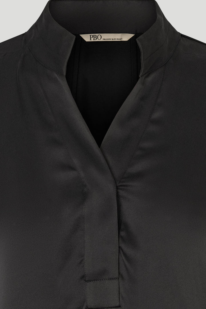 PBO PBOTimbia bluse BLOUSE Sort