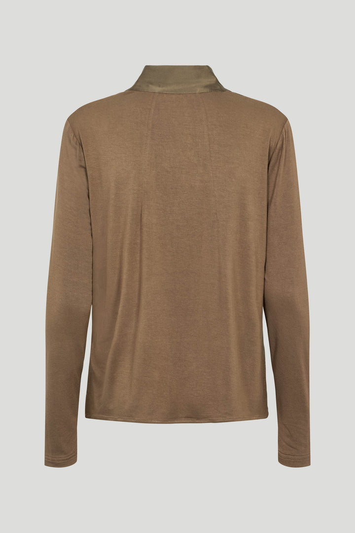 PBO PBOTimbia bluse BLOUSE 465 Chocolate chip