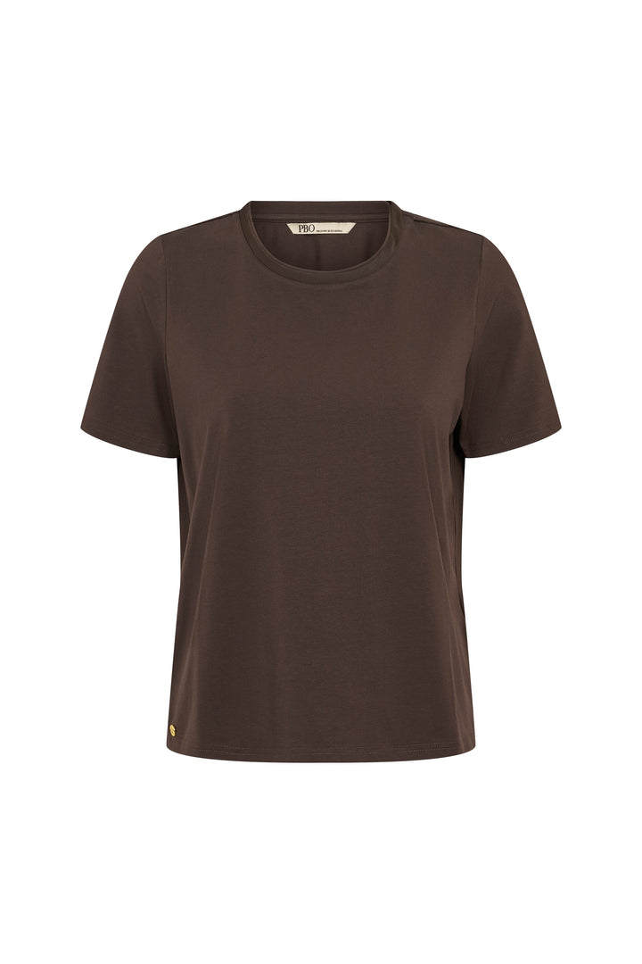 PBO PBOTina T-shirt T-SHIRTS 691 Chocolate