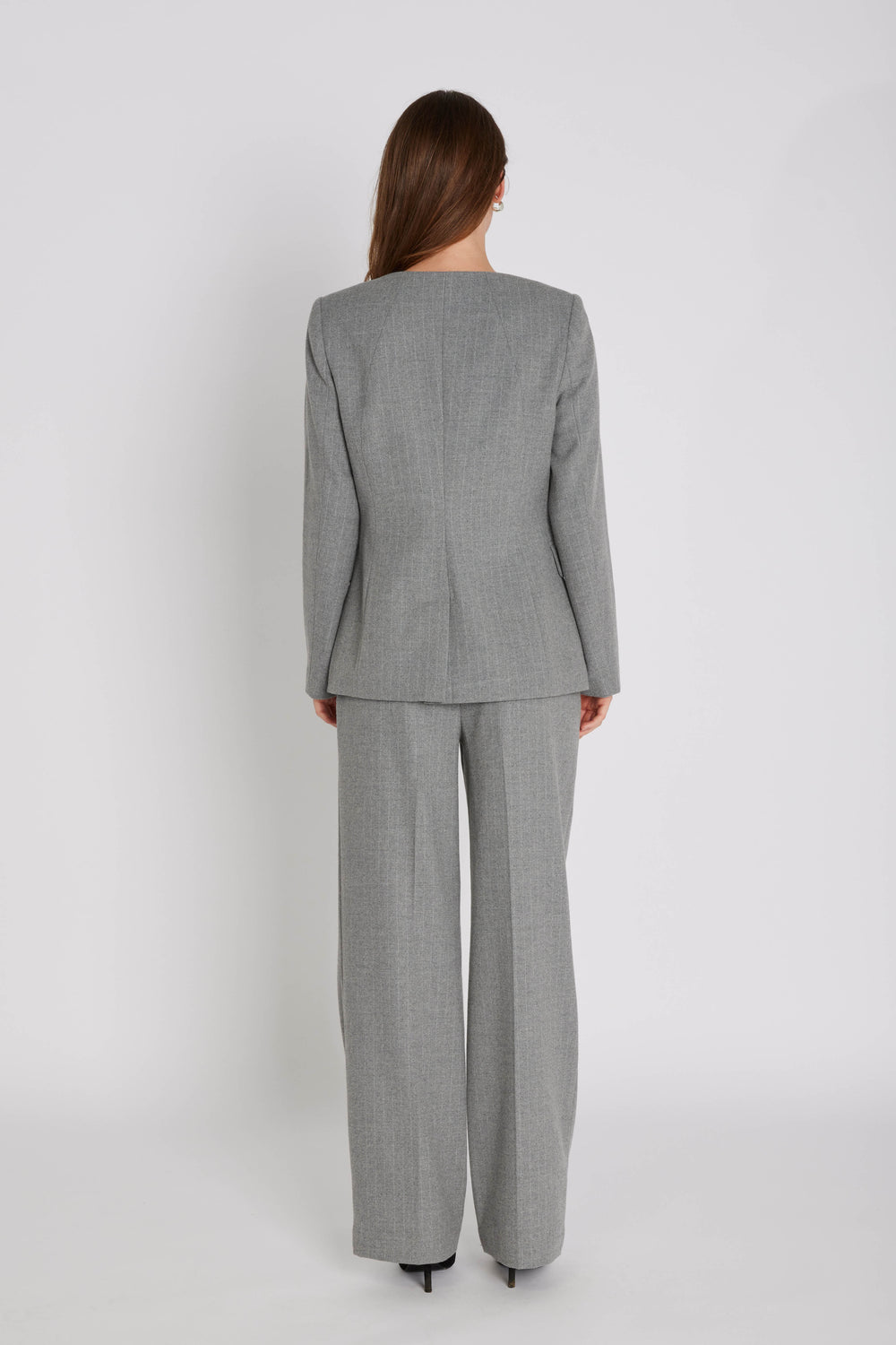 PBO PBOTogo bukser TROUSERS 417 Grey stripe