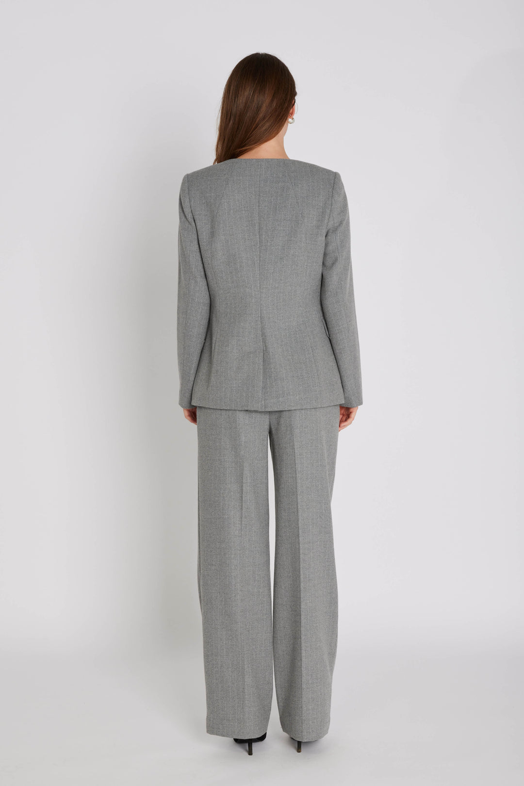 PBO PBOTogo bukser TROUSERS 417 Grey stripe