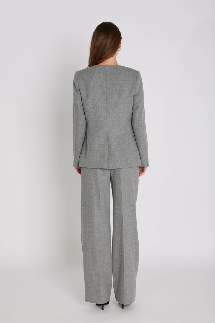 PBO PBOTogo bukser TROUSERS 417 Grey stripe