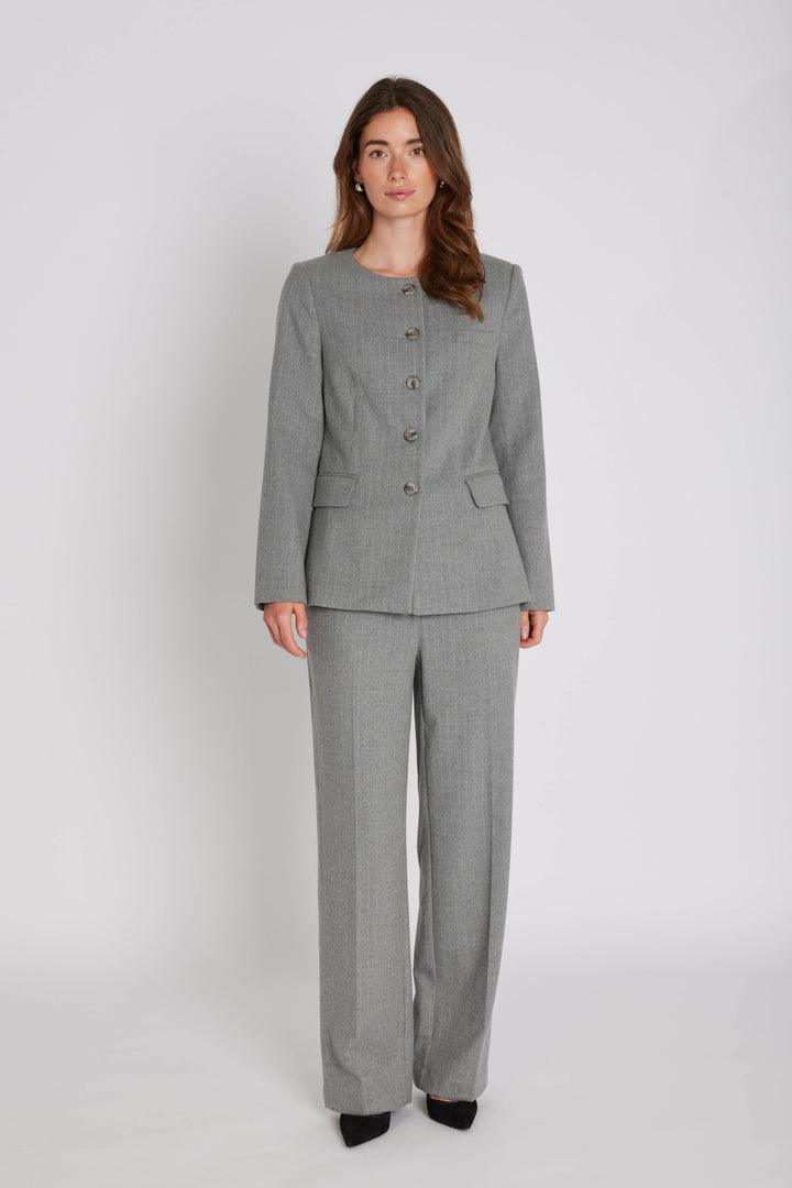 PBO PBOTogo bukser TROUSERS 417 Grey stripe