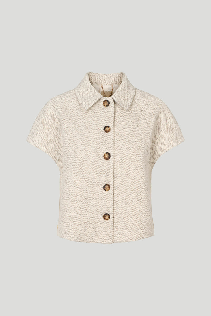 PBO PBOTona vest WAISTCOATS 899 Sand/Off white