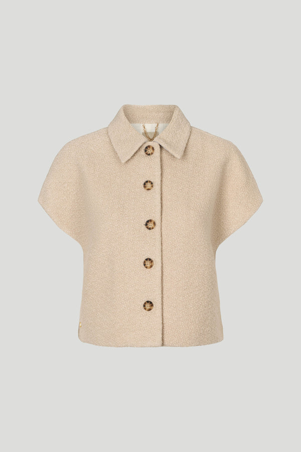 PBOTona waistcoat - Light-sand