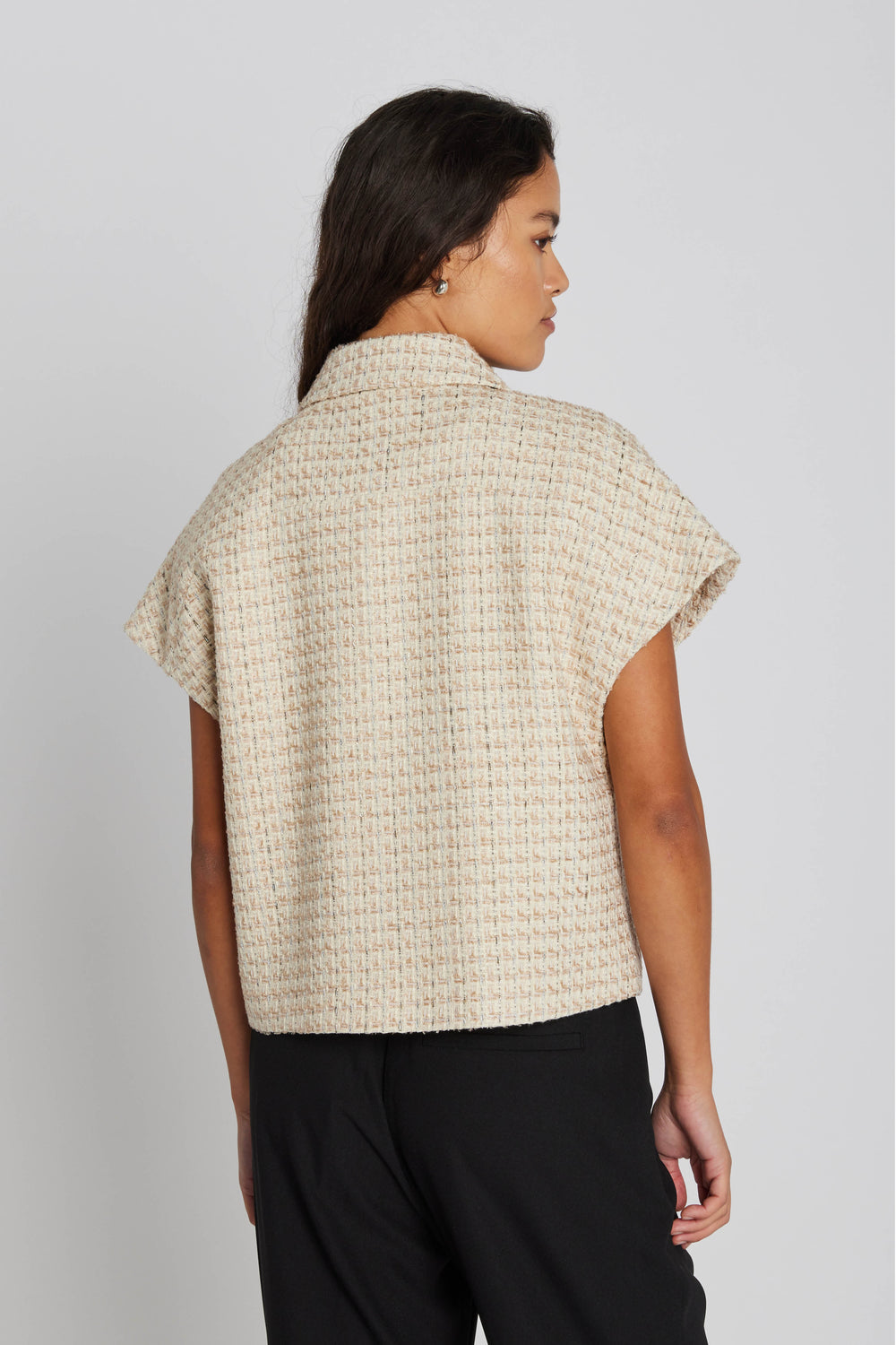 PBO PBOTona vest WAISTCOATS 03 Ecru