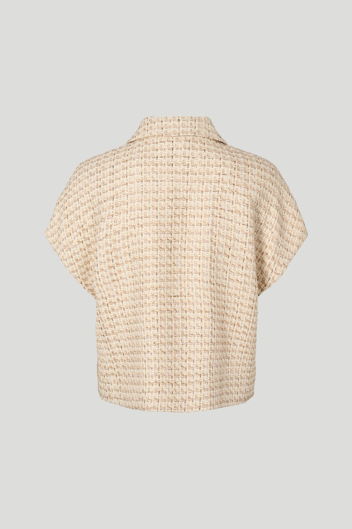 PBO PBOTona vest WAISTCOATS 03 Ecru