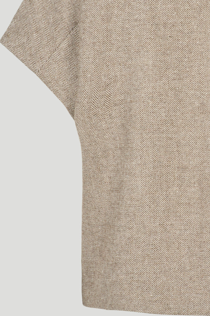 PBO PBOTona vest WAISTCOATS 465 Chocolate chip