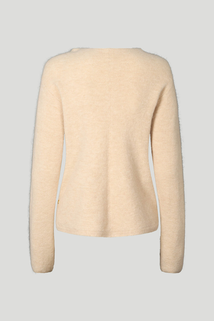 PBO PBOTorna striktrøje KNITWEAR, HEAVY 104 Off White