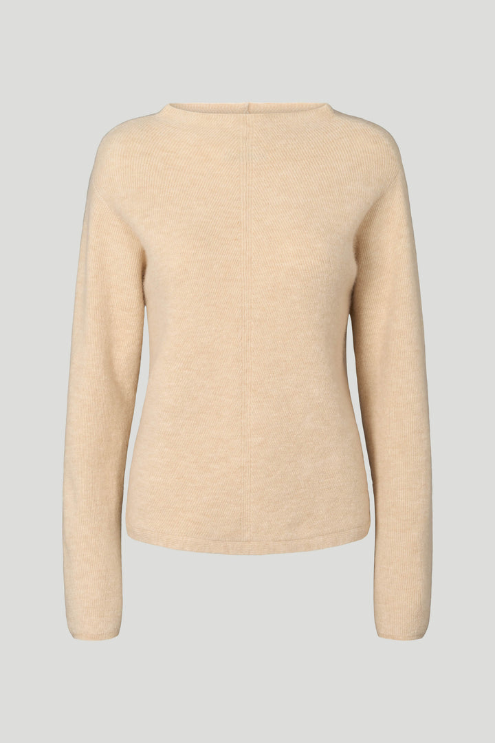 PBO PBOTorna striktrøje KNITWEAR, HEAVY 104 Off White