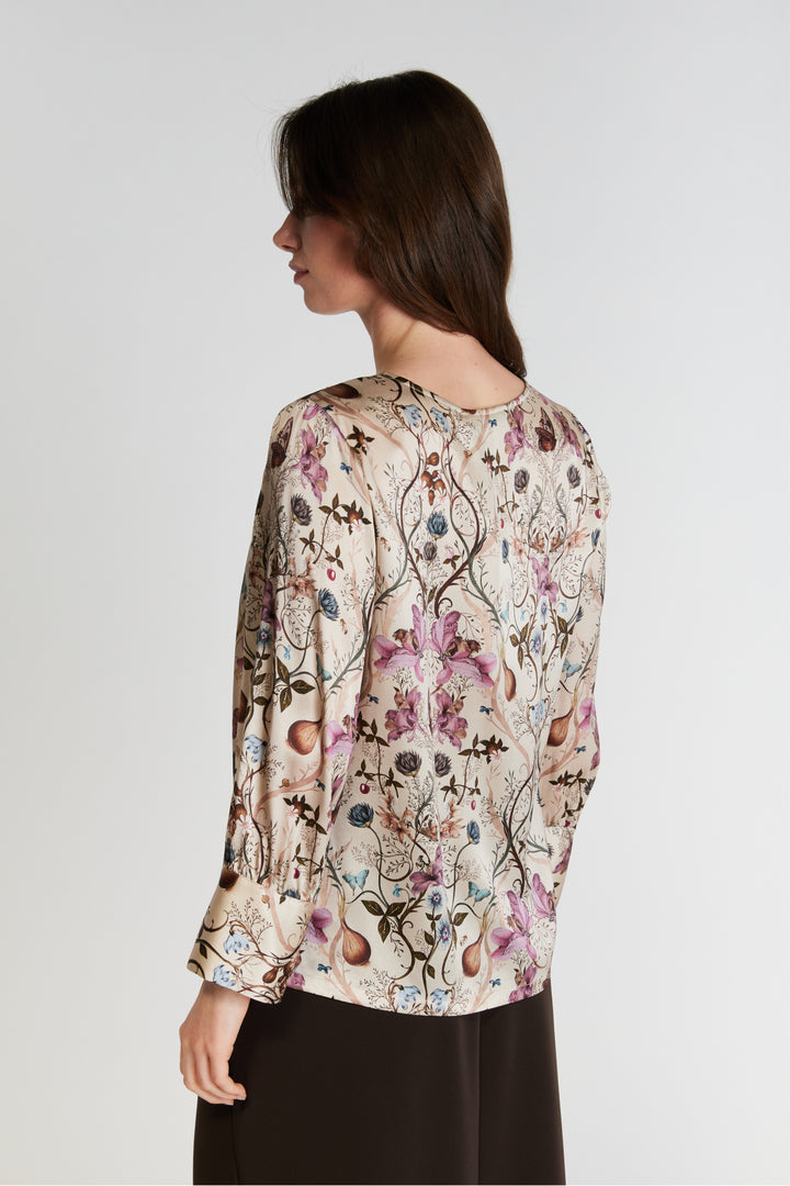 PBO PBOTunara silkebluse BLOUSE 140 Champagne