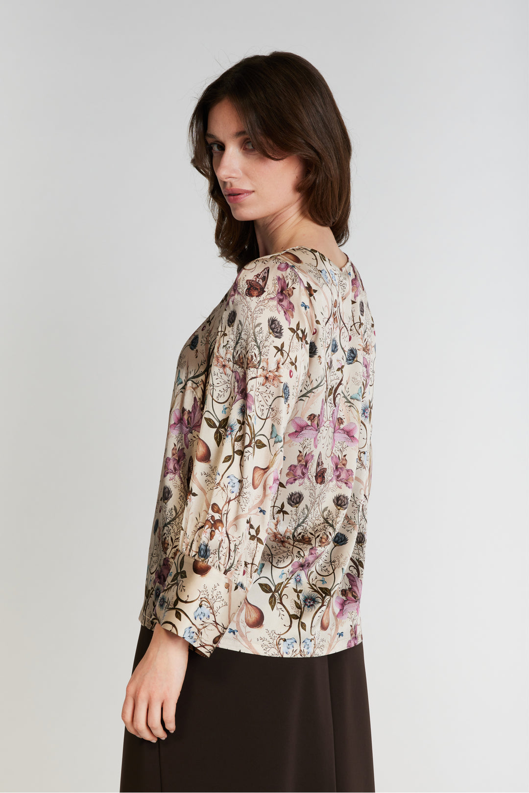 PBO PBOTunara silkebluse BLOUSE 140 Champagne
