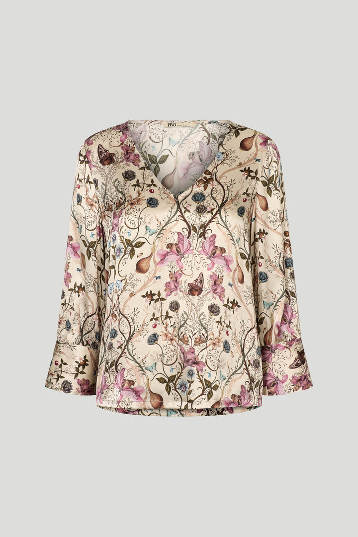 PBO PBOTunara silkebluse BLOUSE 140 Champagne