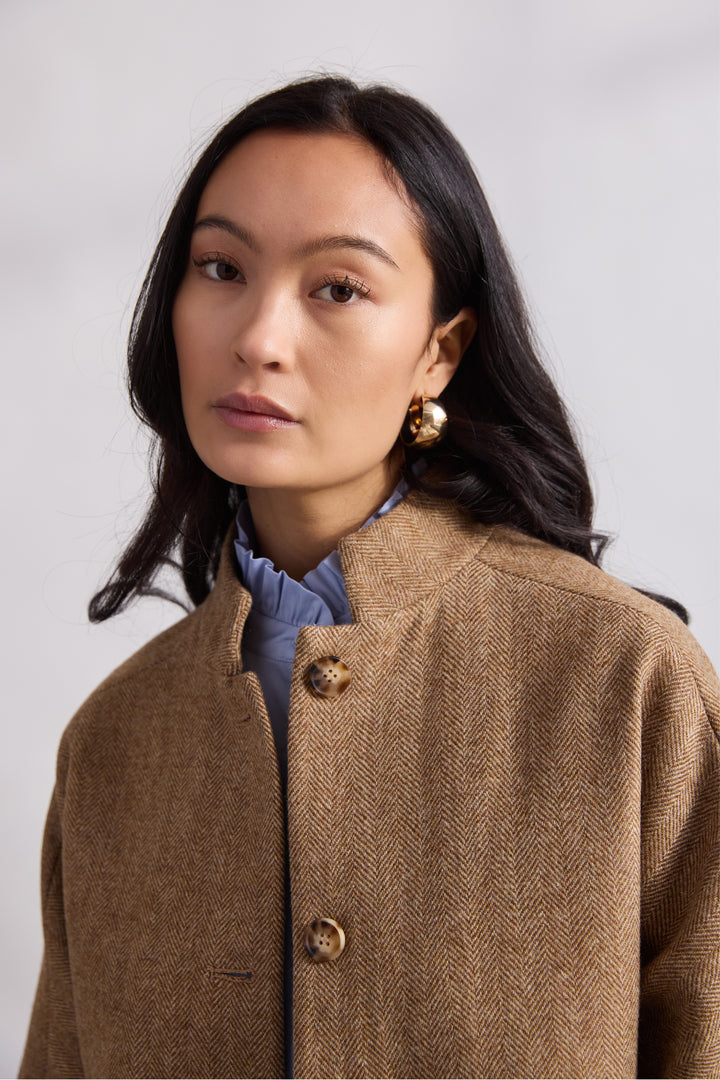 PBO PBOTwinTwin vest WAISTCOATS 142 Camel