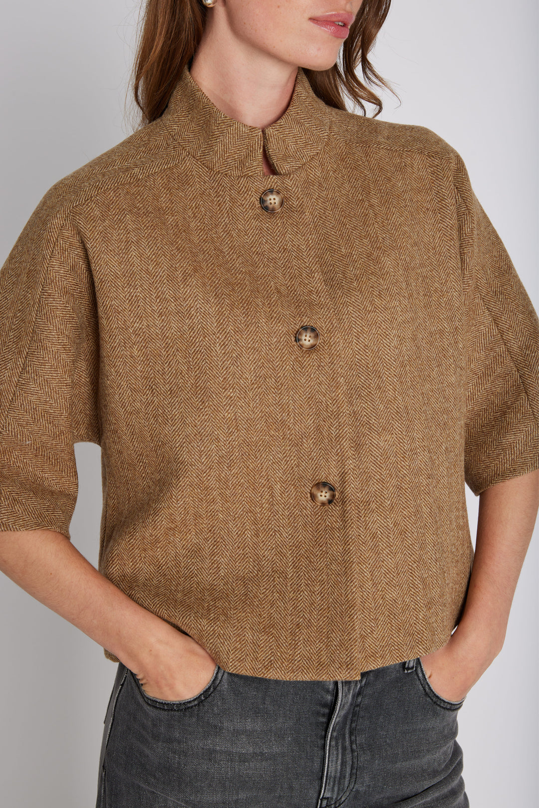 PBO PBOTwinTwin vest WAISTCOATS 142 Camel