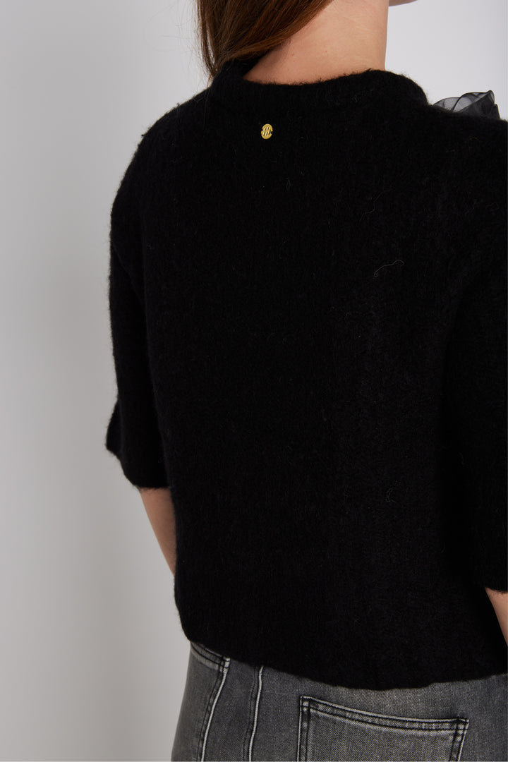 PBO PBOValentina strikcardigan KNITWEAR, LIGHT Sort