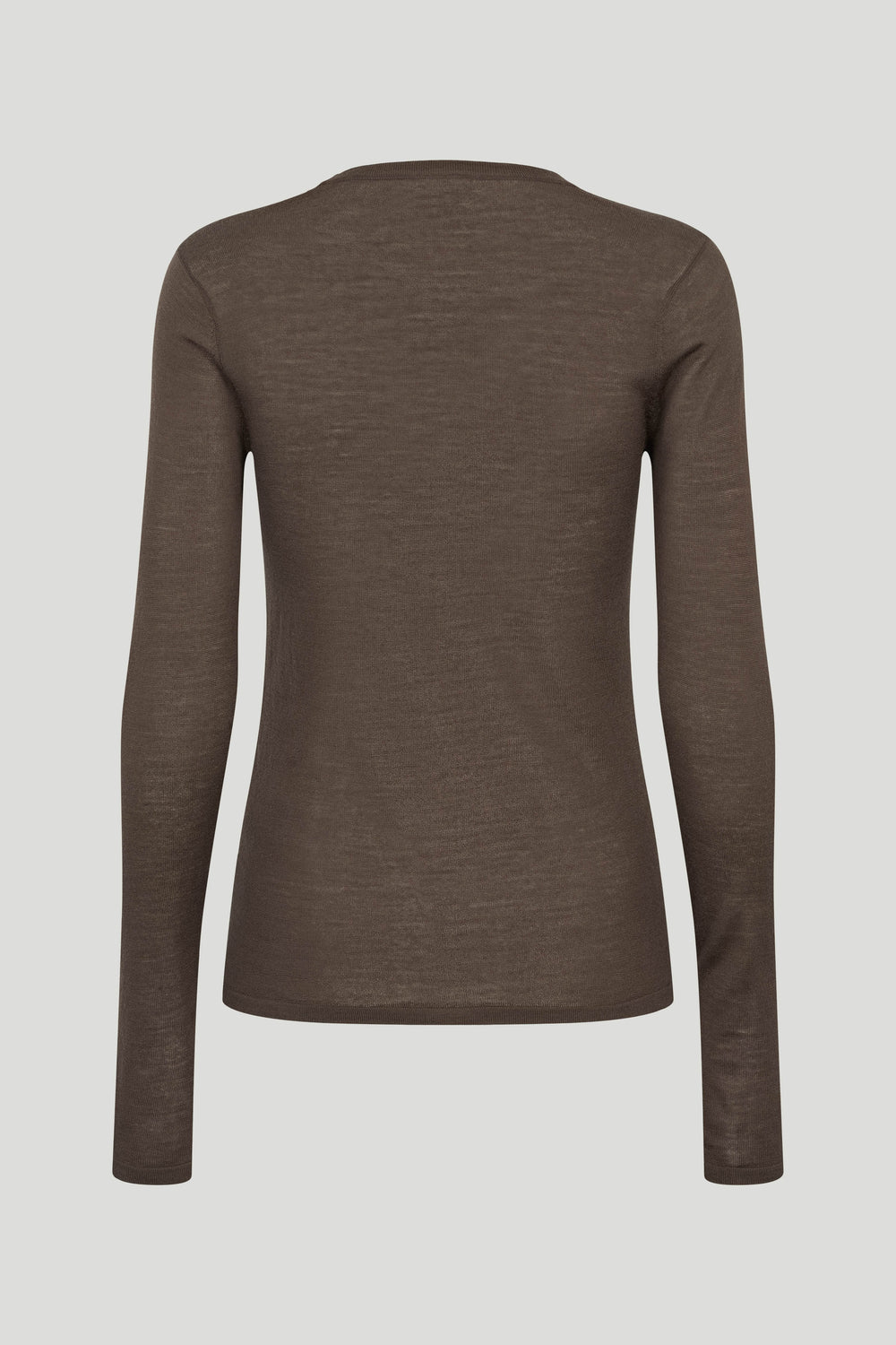 PBO PBOVeloka strikbluse KNITWEAR 698 Smoke