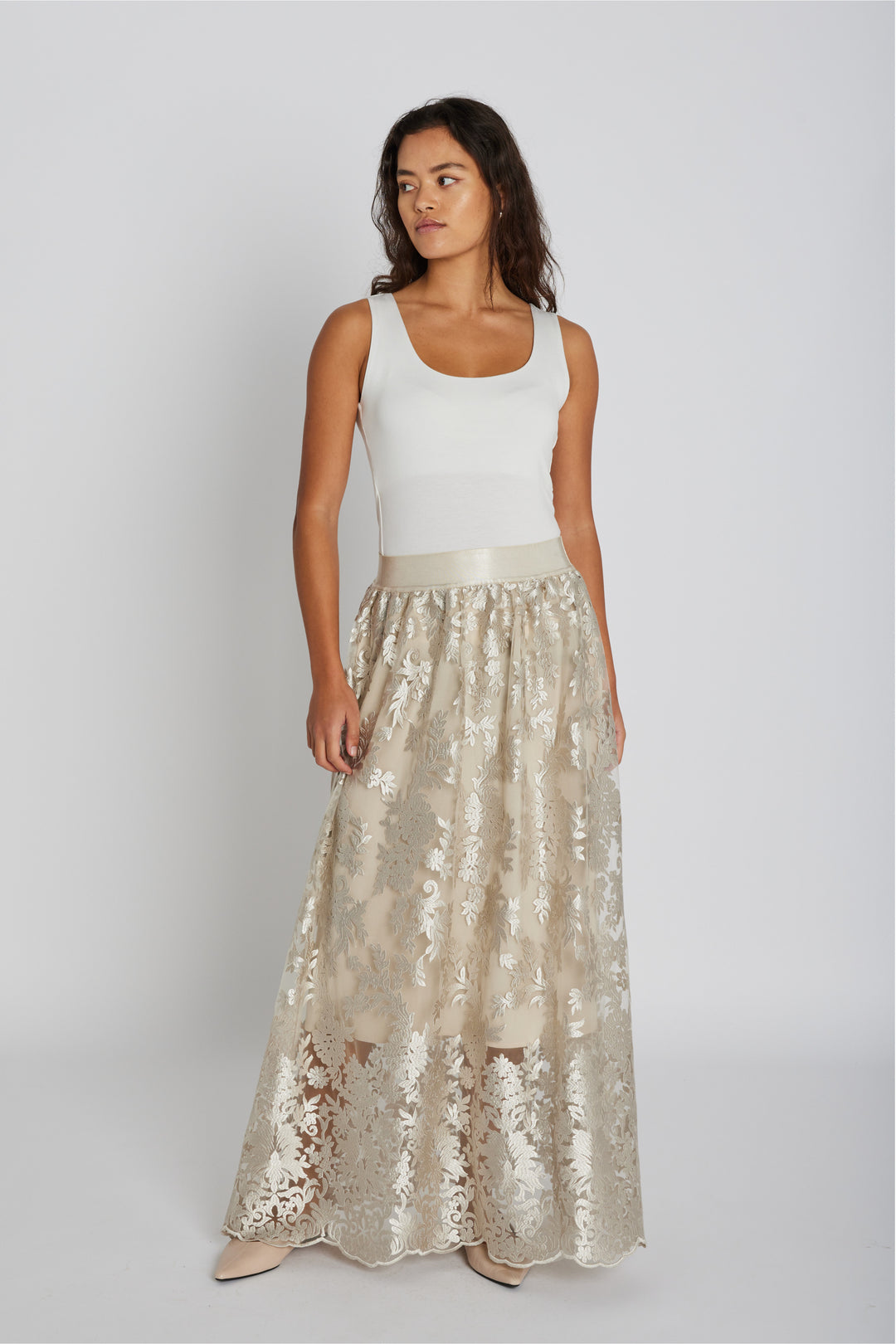 PBO PBOVenus nederdel SKIRTS 140 Champagne
