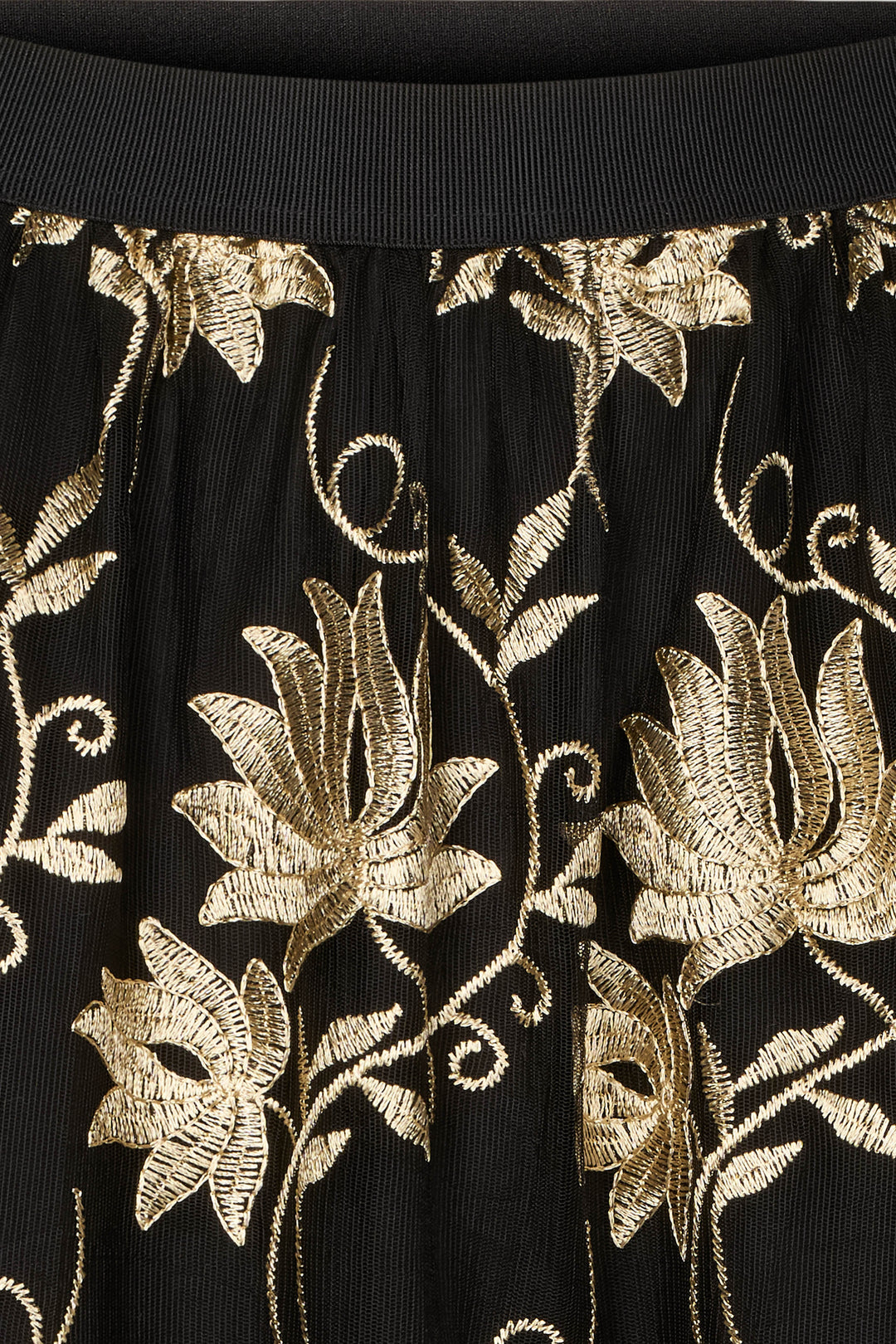 PBO PBOVenus nederdel SKIRTS 904 Black flower