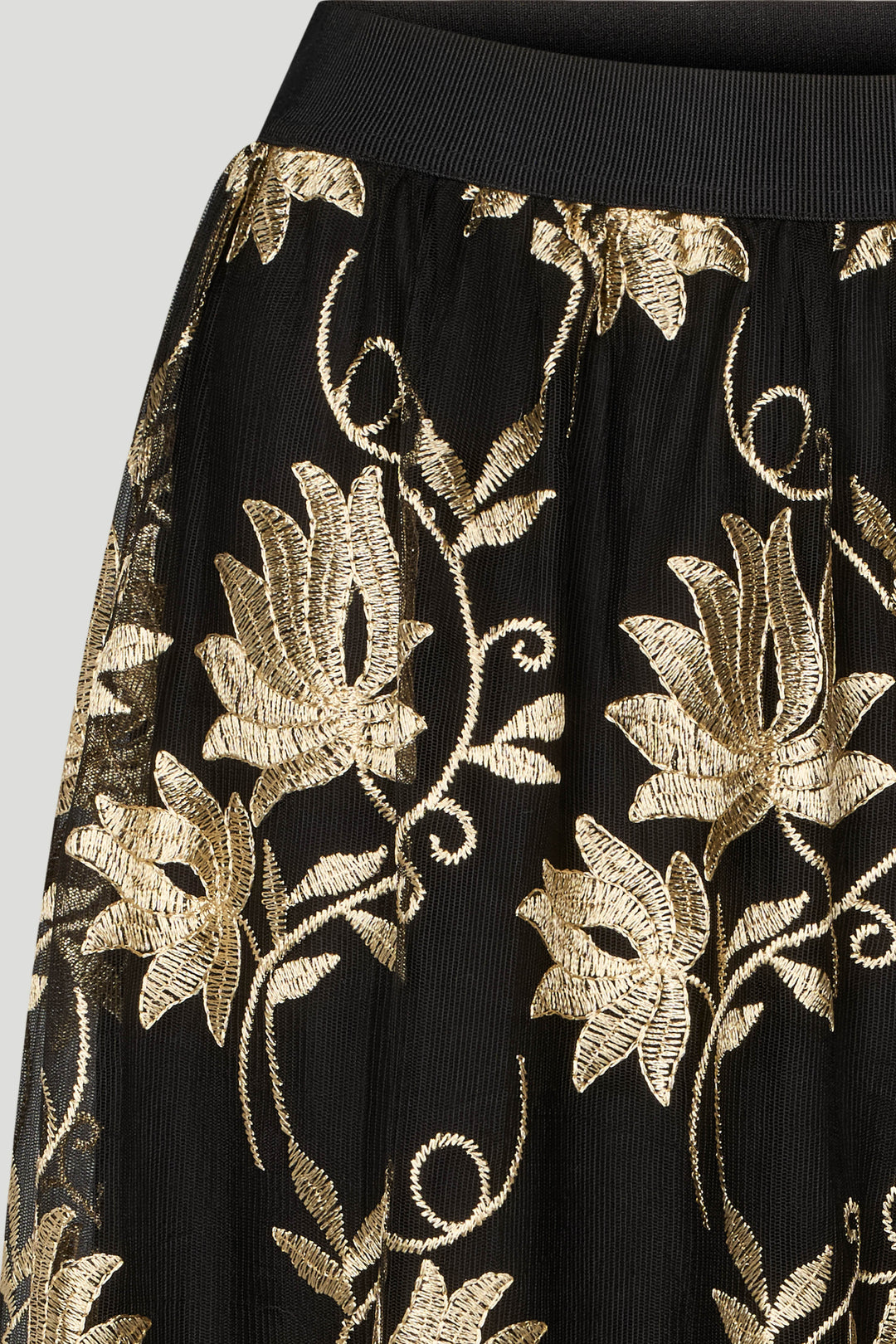 PBO PBOVenus nederdel SKIRTS 904 Black flower