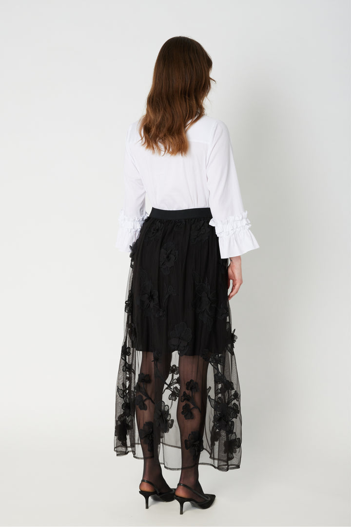 PBO PBOVenus nederdel SKIRTS Sort