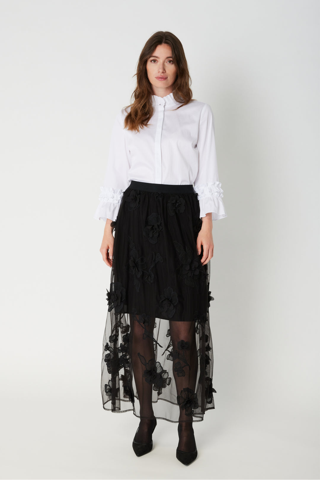 PBO PBOVenus nederdel SKIRTS Sort