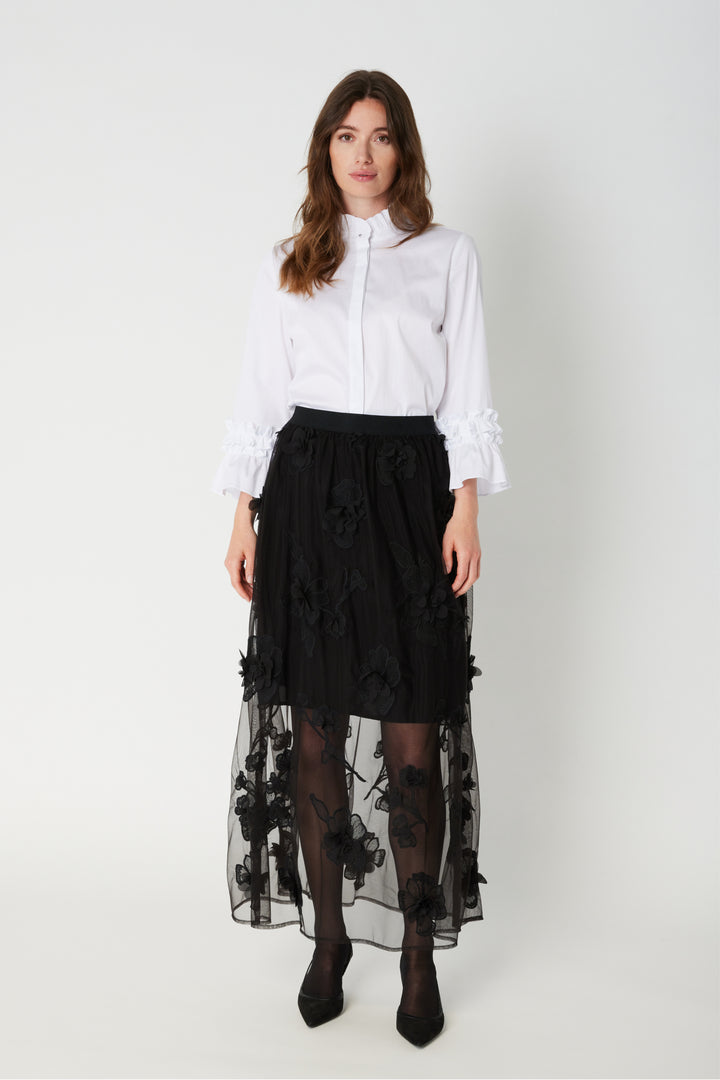 PBO PBOVenus nederdel SKIRTS Sort