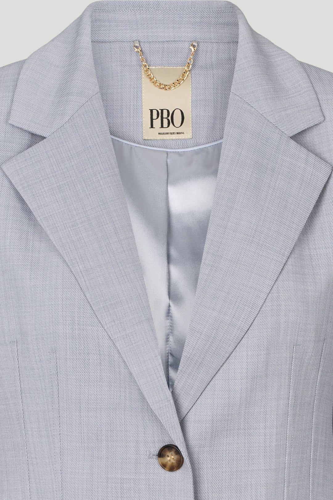 PBO PBOVerato blazer BLAZERJACKETS 265 Light blue melange