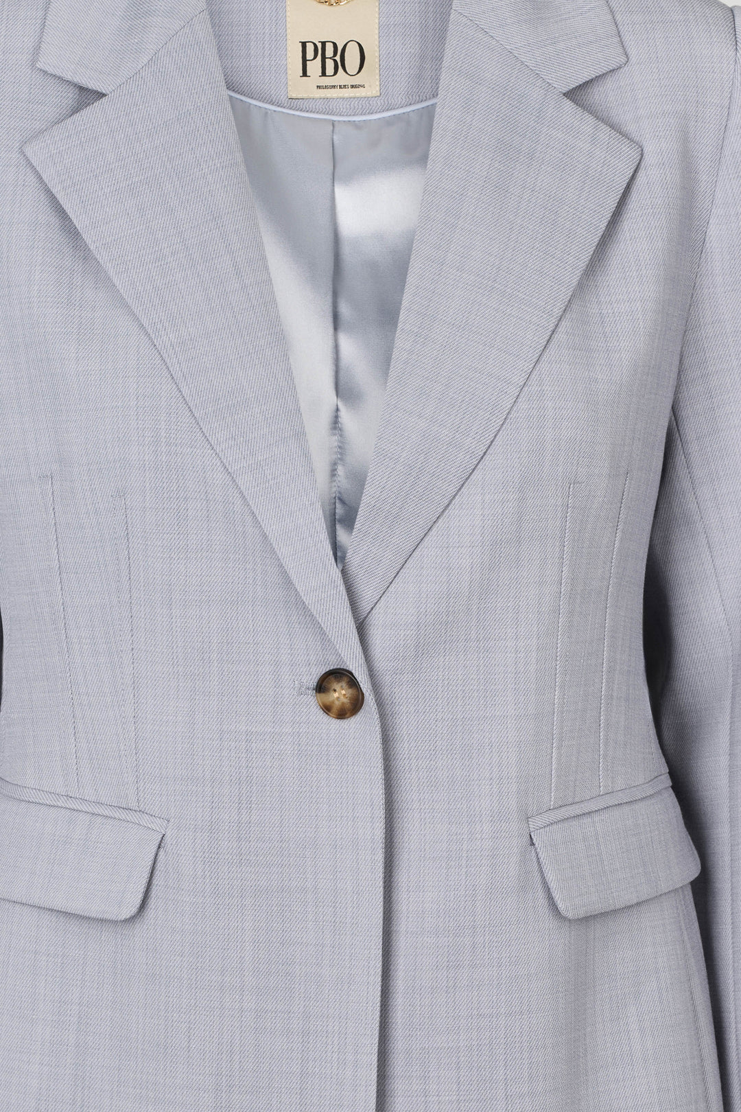 PBO PBOVerato blazer BLAZERJACKETS 265 Light blue melange