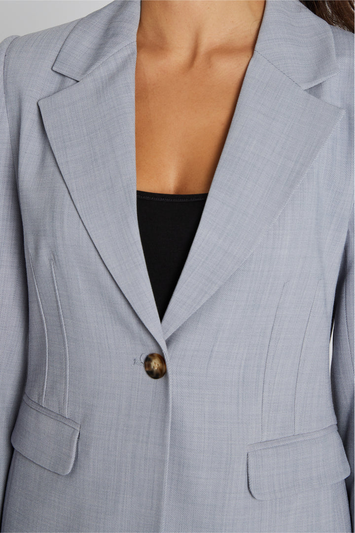 PBO PBOVerato blazer BLAZERJACKETS 265 Light blue melange