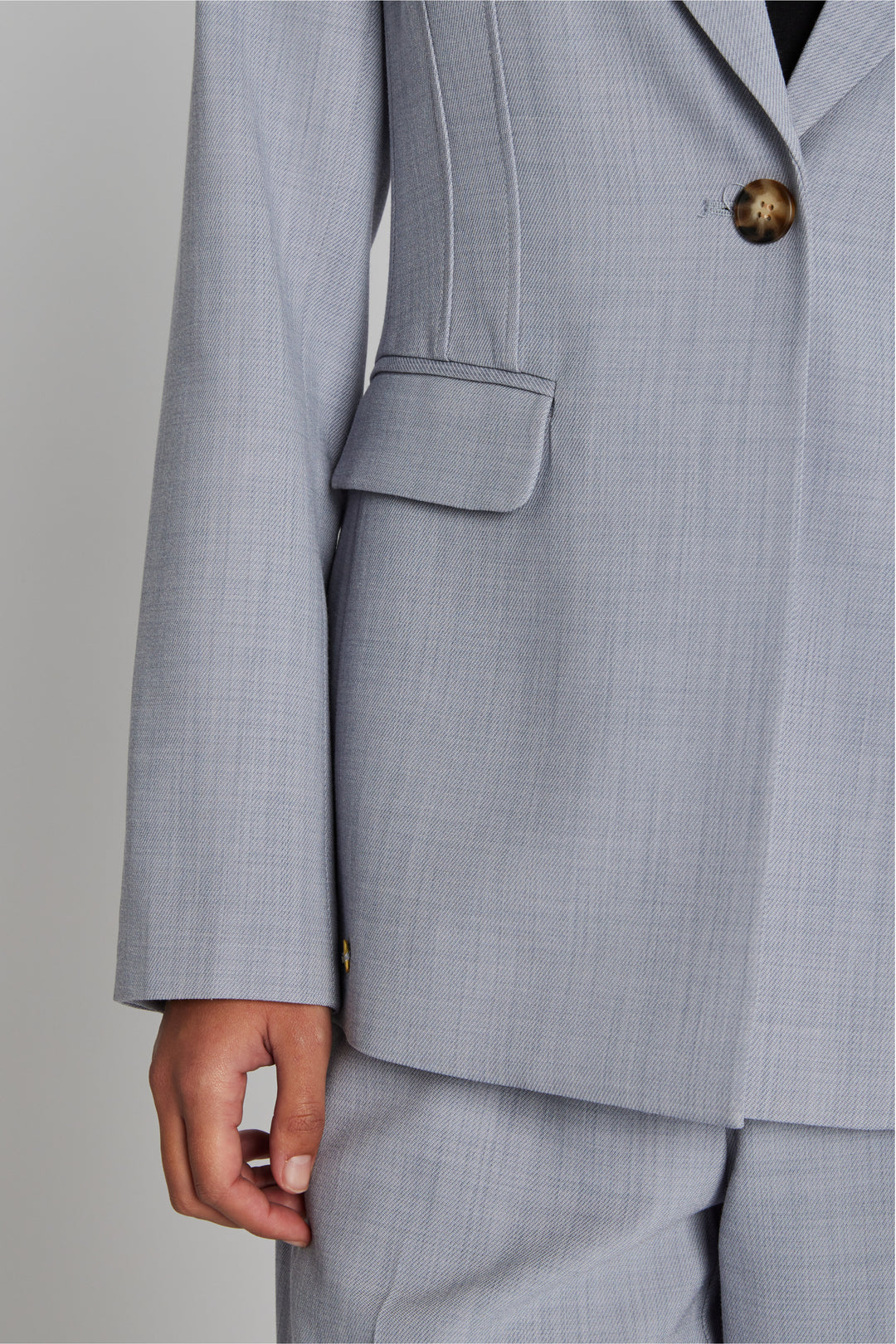 PBO PBOVerato blazer BLAZERJACKETS 265 Light blue melange