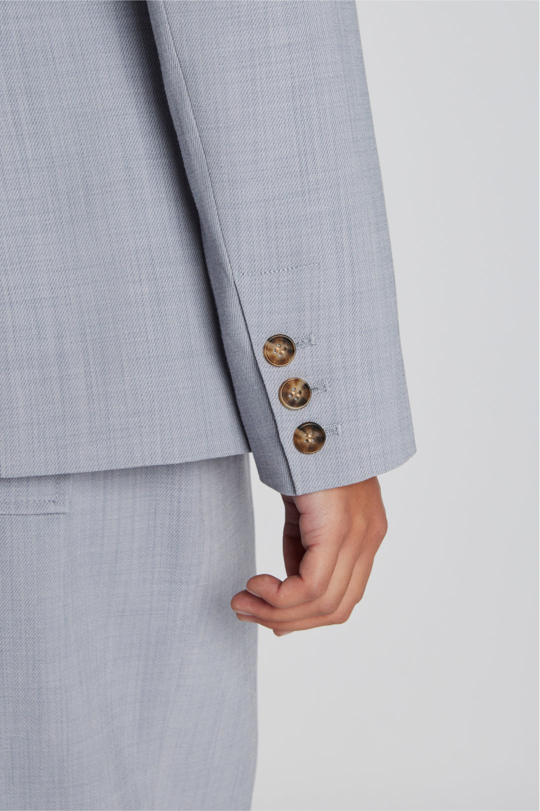 PBO PBOVerato blazer BLAZERJACKETS 265 Light blue melange