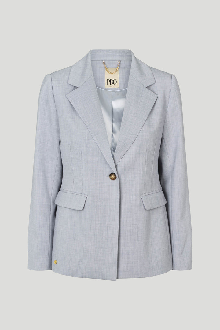 PBO PBOVerato blazer BLAZERJACKETS 265 Light blue melange
