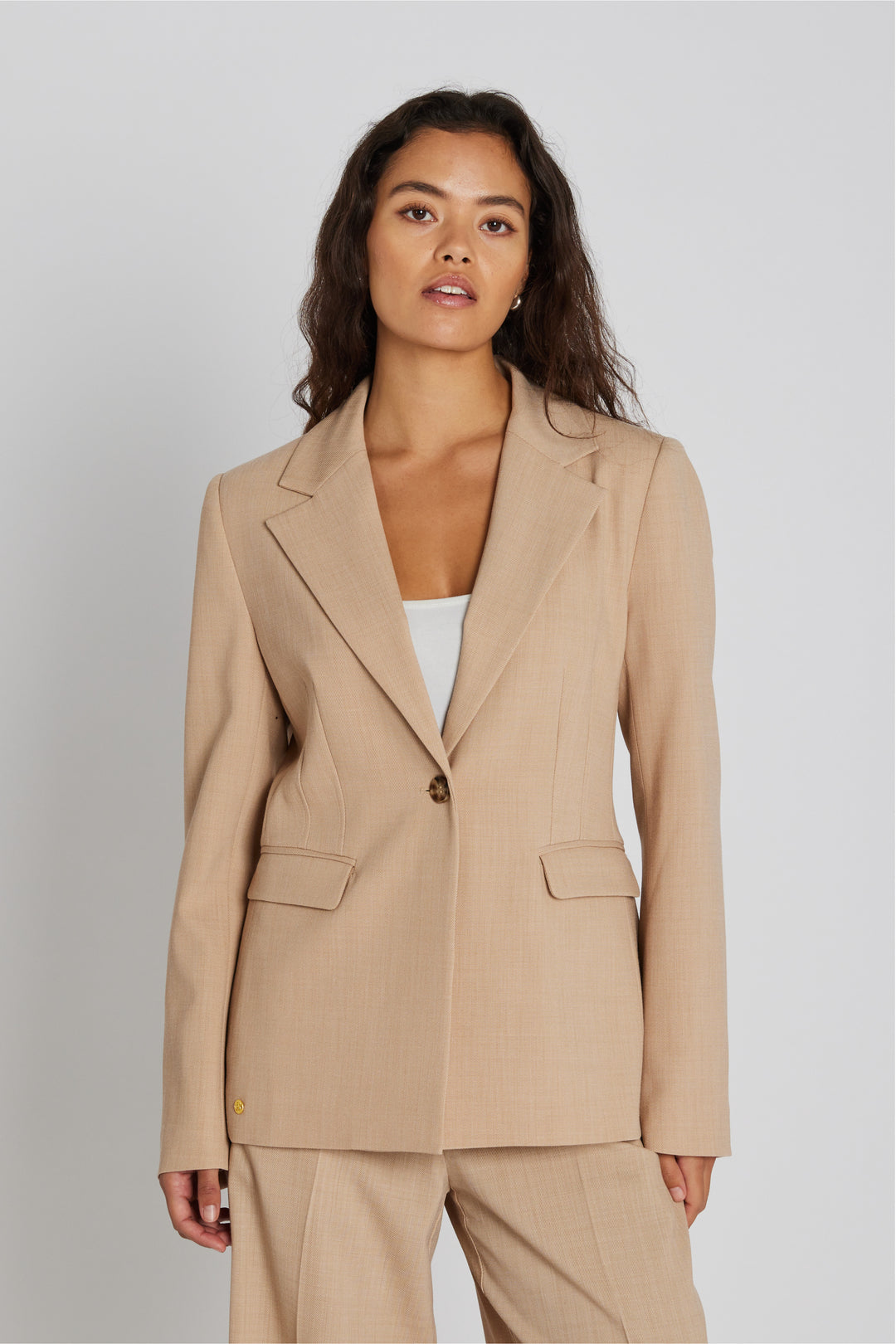 PBO PBOVerato blazer BLAZERJACKETS 55 Sand melange