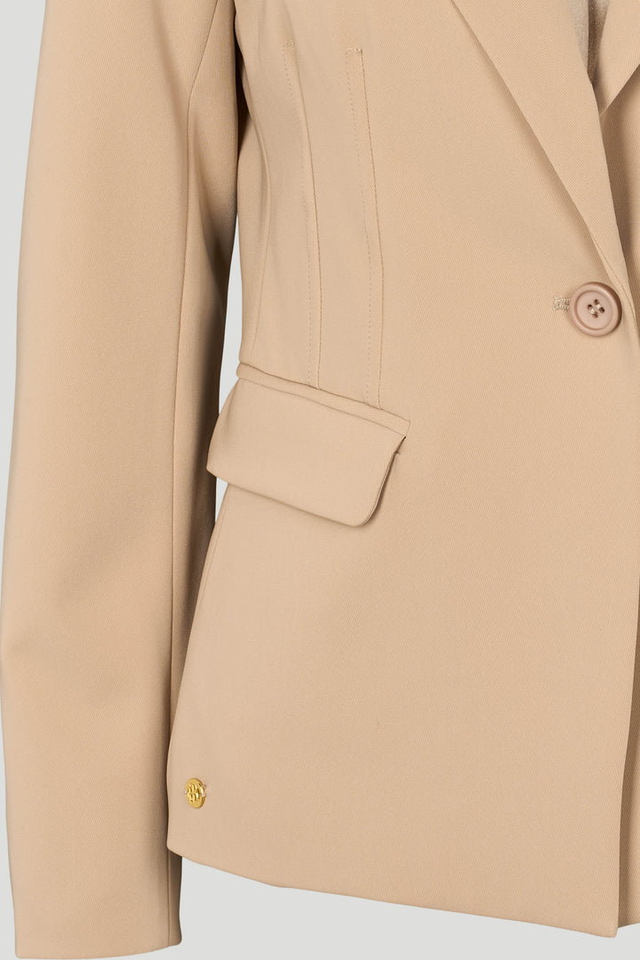 PBO PBOComfortVerato kort blazer BLAZERJACKETS 04 Light-sand