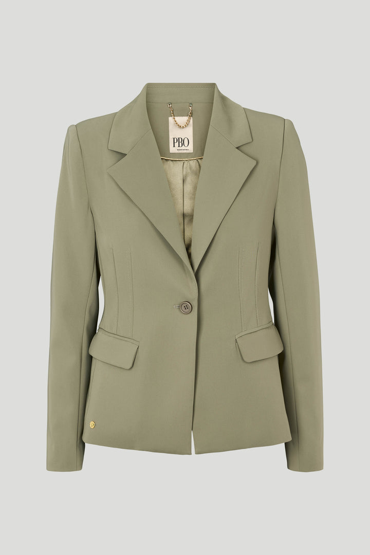 PBO PBOVerato kort blazer BLAZERJACKETS 540 Light army