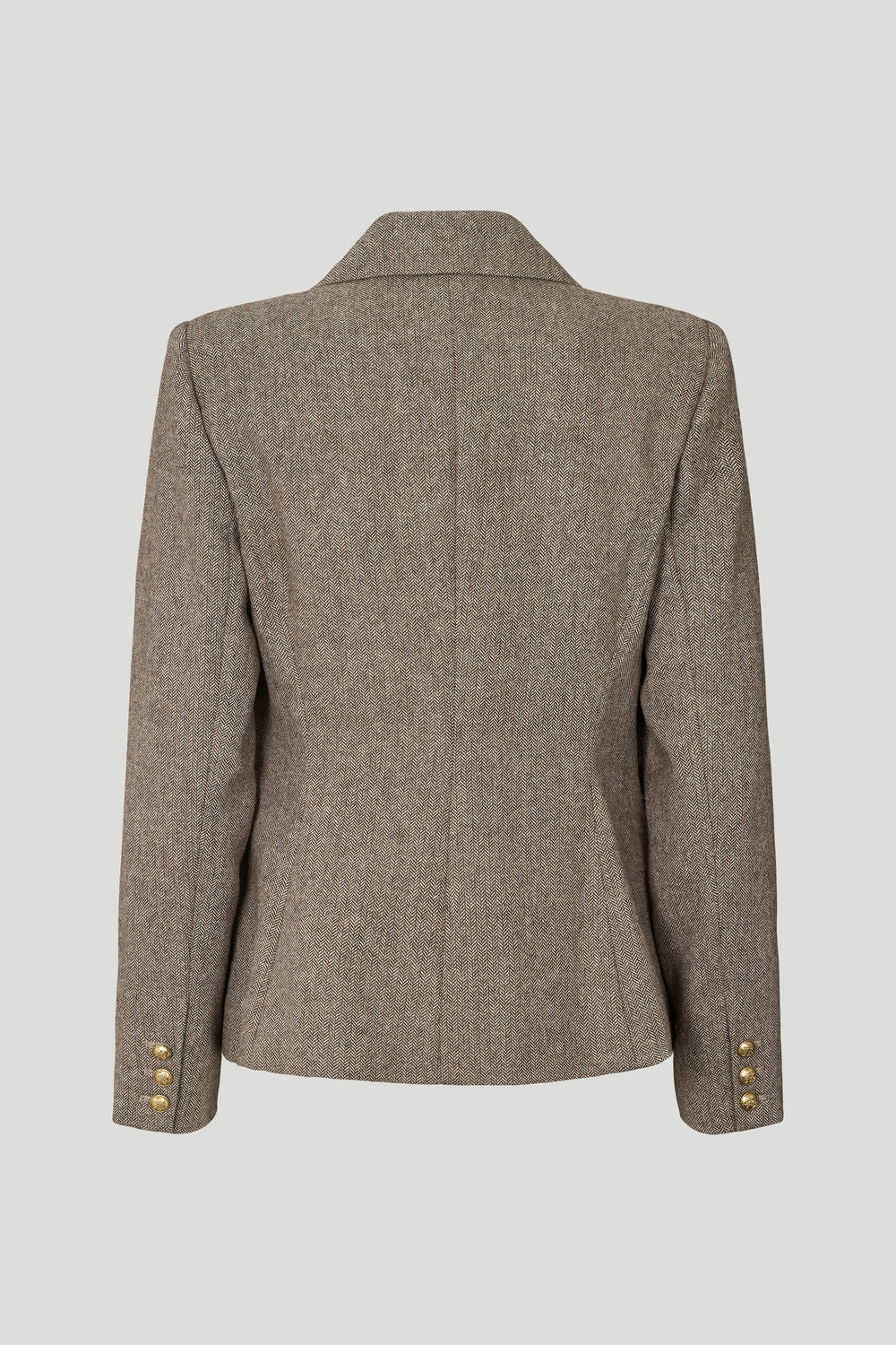 PBO PBOVerato kort blazer BLAZERJACKETS 168 Soft brown